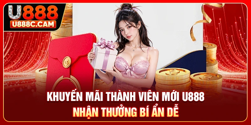 Khuyến Mãi Thành Viên Mới U888 - Nhận Thưởng Bí Ẩn Dễ